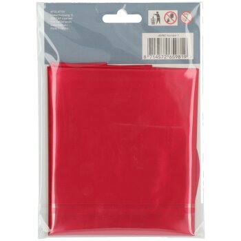 Folat Folienballon Ziffer / Zahl 1 Rot Metallic Matt - 86 cm