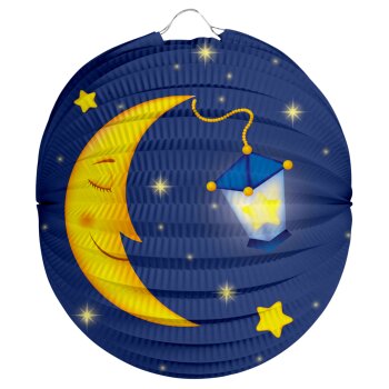 Folat Lampion rund Mond - 22 cm