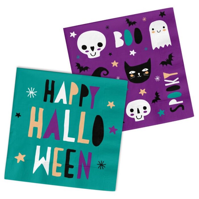 Folat Servietten 33x33 cm 20 Stück Happy Halloween