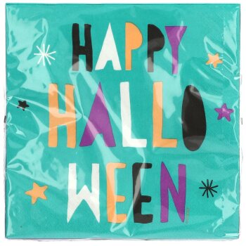 Folat Servietten 33x33 cm 20 Stück Happy Halloween