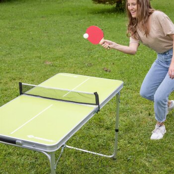 DONIC SCHILDKRÖT Stolík na stolný tenis MIDI, prenosný, zelený