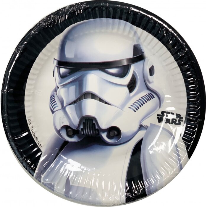 Javoli párty papierový tanier 19,5 cm  - 8 kusov - Star Wars