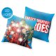Dekokissen Polyester 40 x 40 cm mit LED "Avengers"