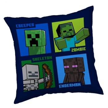 Dekokissen Polyester 40 x 40 cm "Minecraft"
