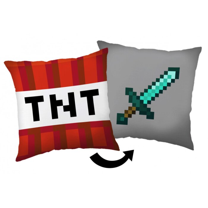 Dekokissen Polyester 40 x 40 cm "Minecraft"