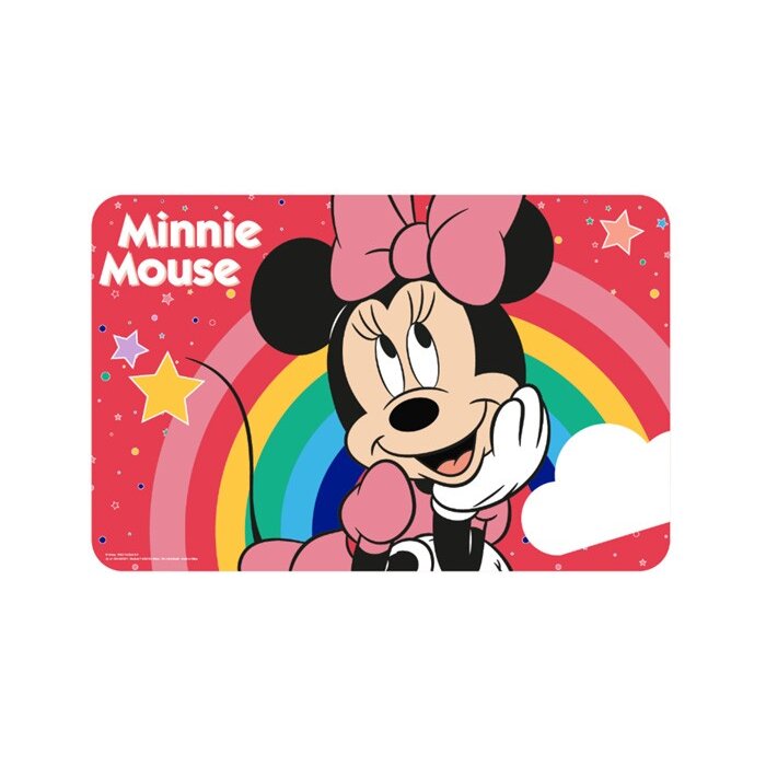 Disney Minnie Mouse Tischunterlage 43*28 cm "Rainbow"