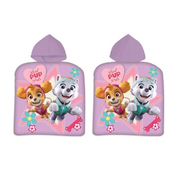 Strandponcho Handtuchponcho Paw Patrol