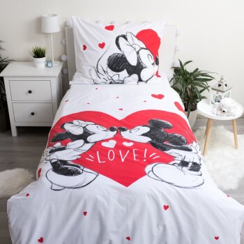 Javoli posteľná bielizeň - 140 x 200 cm / 70 x 90 cm - bavlna - Mickey Mouse