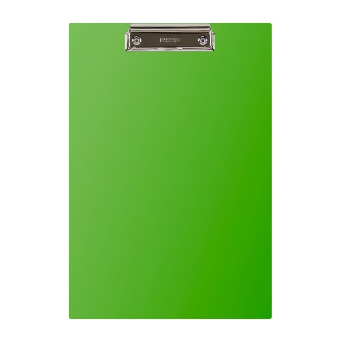 oxybag Doska / podložka na písanie s klipom, DIN A4, lamino - zelená