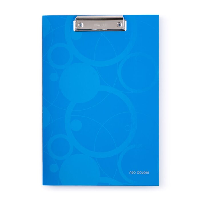 oxybag Doska / podložka na písanie s klipom, DIN A4, lamino - NEO COLORI - modrá
