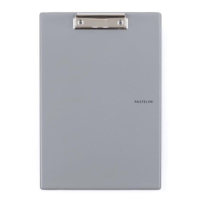oxybag Doska / podložka na písanie s klipom, DIN A4 PASTELINI grey