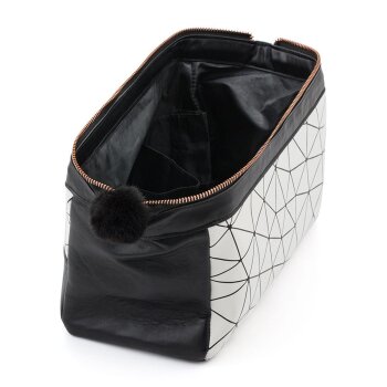 OxyLady Kosmetiktasche HOLIDAY Black & White