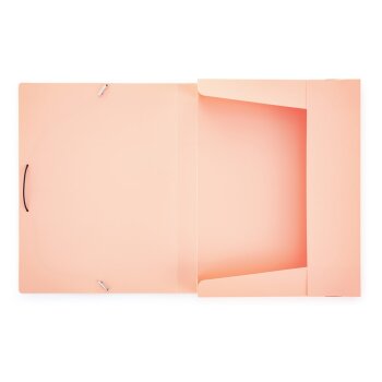 oxybag PP krabica s gumickou DIN A4 PASTELINI apricot