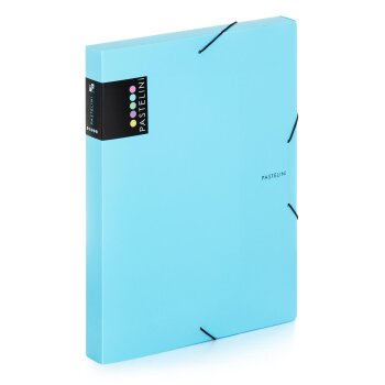 oxybag Sammelbox PP DIN A4 PASTELINI 3,0 cm blue