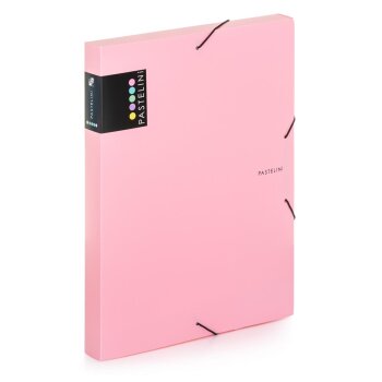 oxybag PP krabica s gumickou DIN A4 PASTELINI pink