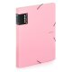 oxybag PP krabica s gumickou DIN A4 PASTELINI pink