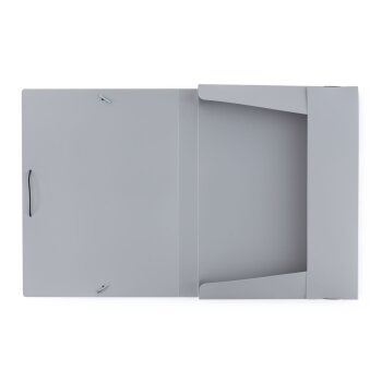 oxybag PP krabica s gumickou DIN A4 PASTELINI grey