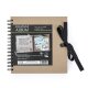 oxybag Kreativalbum 20 x 20 cm 25 Blatt 250g braun