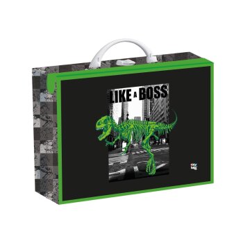 oxybag Detský lamino kufrík A4 Dinosaur...