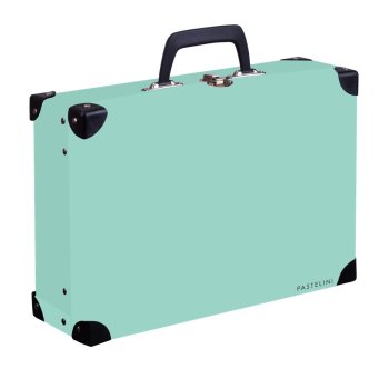 oxybag Detský lamino kufrík PASTELINI green
