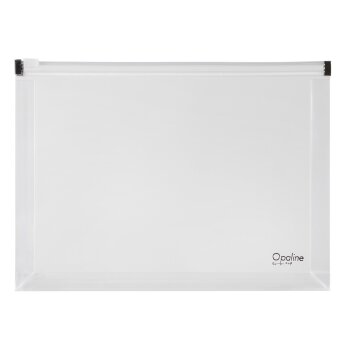 oxybag Obal so zipsom A4 OPALINE transparentný