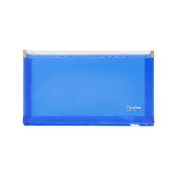 oxybag Obálka so zipsom DL OPALINE modrá