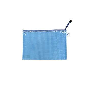 oxybag Obálka so zipsom A5 MESH modrá