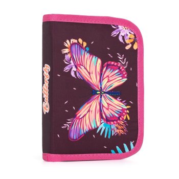 oxybag Federpenal Single Butterfly purple