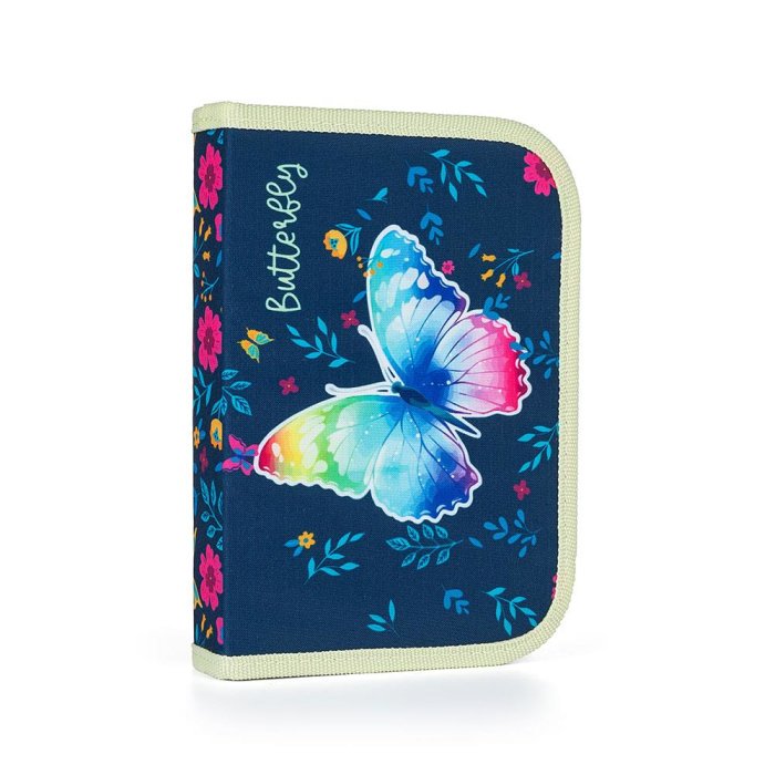 oxybag Školský peracník Single Butterfly Rainbow