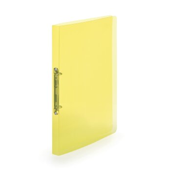 oxybag Ringbuch 2-Ring DIN A4 PP LINES gelb