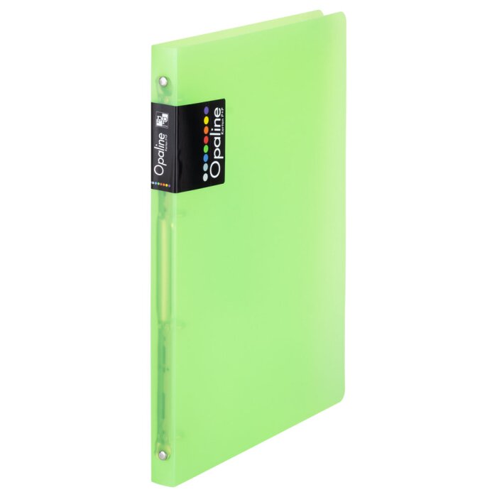 oxybag Ringbuch 4-Ring DIN A4 PP OPALINE grün