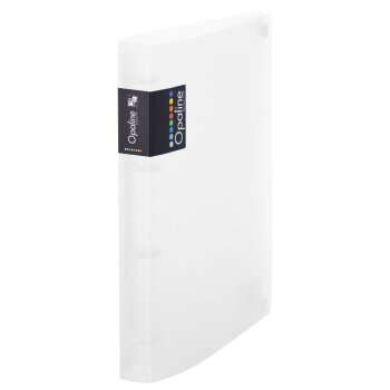 oxybag Ringbuch 4-Ring DIN A4 PP D20 OPALINE transparent