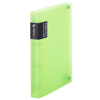 oxybag Ringbuch 4-Ring DIN A4 PP D20 OPALINE grün