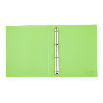 oxybag Ringbuch 4-Ring DIN A4 PP D20 OPALINE grün