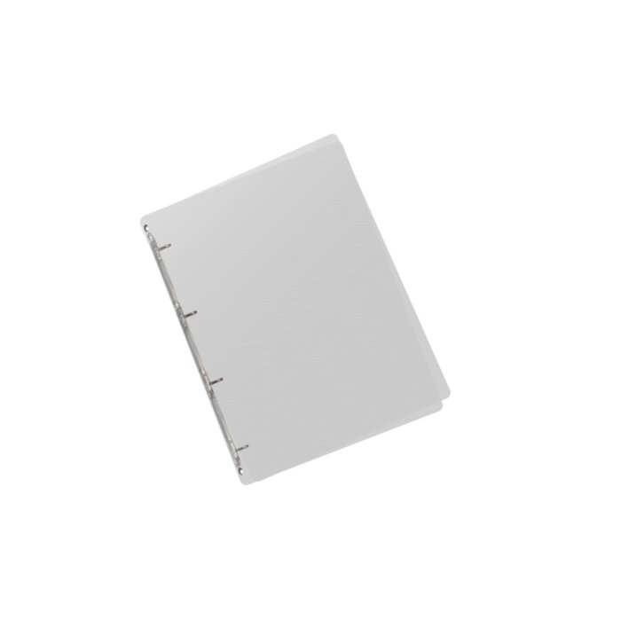 oxybag Ringbuch 4-Ring DIN A5 PP LINES transparent