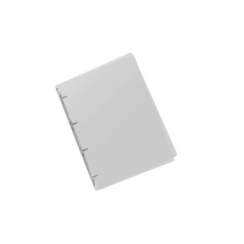 oxybag Ringbuch 4-Ring DIN A5 PP LINES transparent