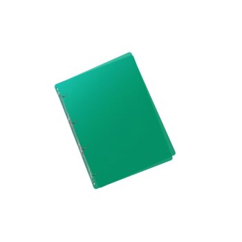 oxybag Ringbuch 4-Ring DIN A5 PP LINES grün