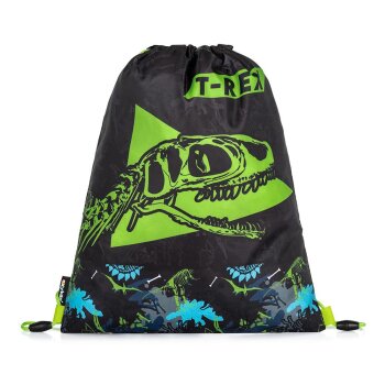 oxybag Vrecko na prezuvky T-Rex zelené