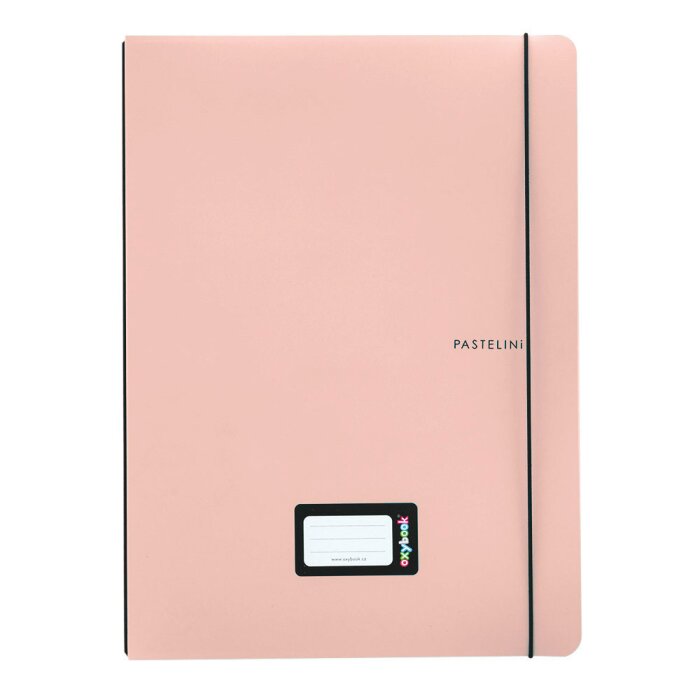 oxybag Oxybook PP A4, linajkovaný, 40 listov PASTELINI apricot