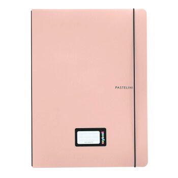 oxybag Oxybook PP DIN A4 40 Blatt liniert PASTELINI apricot