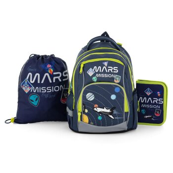 oxybag Schulrucksackset 3-teilig OXY GO Mars Mission