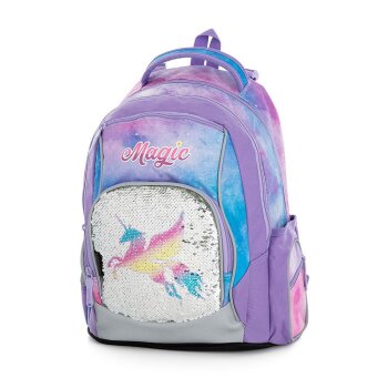 oxybag Školský ruksakový set 3-dielny OXY GO Unicorn Magic