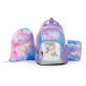oxybag Školský ruksakový set 3-dielny OXY GO Unicorn Magic