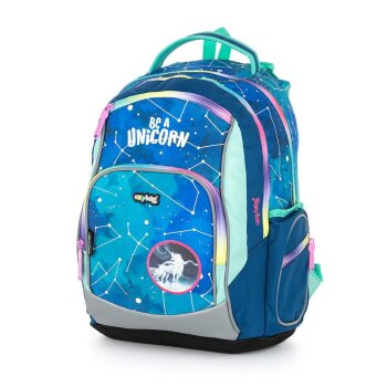 oxybag Školský ruksak OXY GO Unicorn blue
