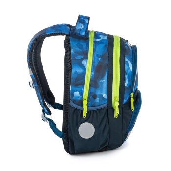 oxybag Schulrucksack OXY NEXT Camo Blue