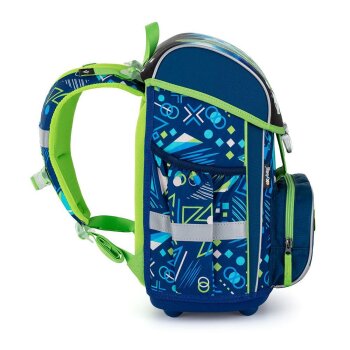 oxybag Školská taška set 3-dielny PREMIUM COOL Futbal Let´s play pro
