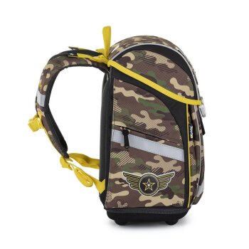 oxybag Školská taška set 3-dielny PREMIUM LIGHT Helikoptéra