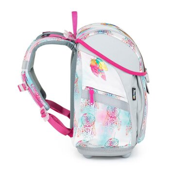 oxybag Školská taška set 3-dielny PREMIUM LIGHT Horse Feathers