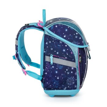 oxybag Školská taška set 3-dielny PREMIUM LIGHT Unicorn Galaxy