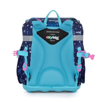 oxybag Školská taška set 3-dielny PREMIUM LIGHT Unicorn Galaxy